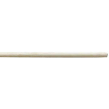Bo Staff White Wax: Straight ( 6FT )