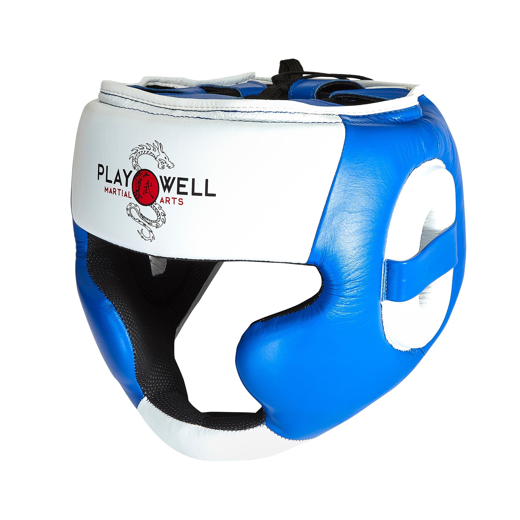 Playwell  Muay Thai "K1 Series" Leather Head Guard