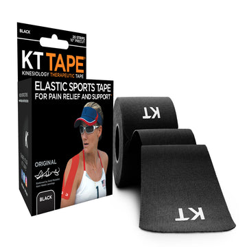 KT Tape Cotton Original Precut Tape 20x25cm - Black