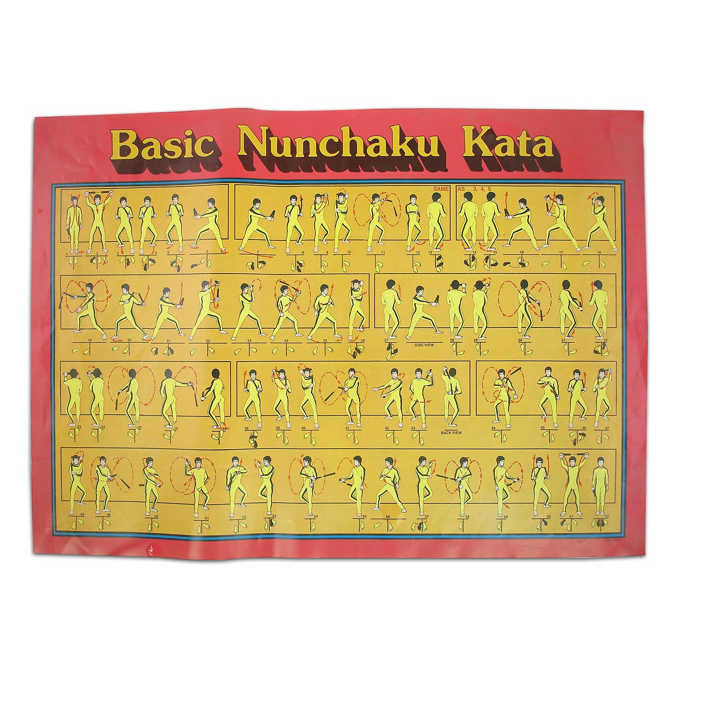 Nunchaku Kata Poster