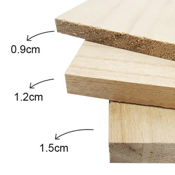 Paulownia Wooden Breaking Board