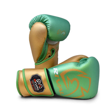 Rival RB100 Professional Bag Gloves  - Green/Gold