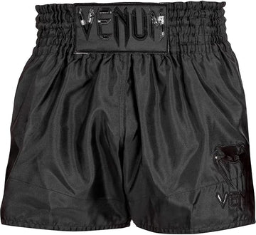 Venum Classic Muay Thai Shorts  - Black/Black