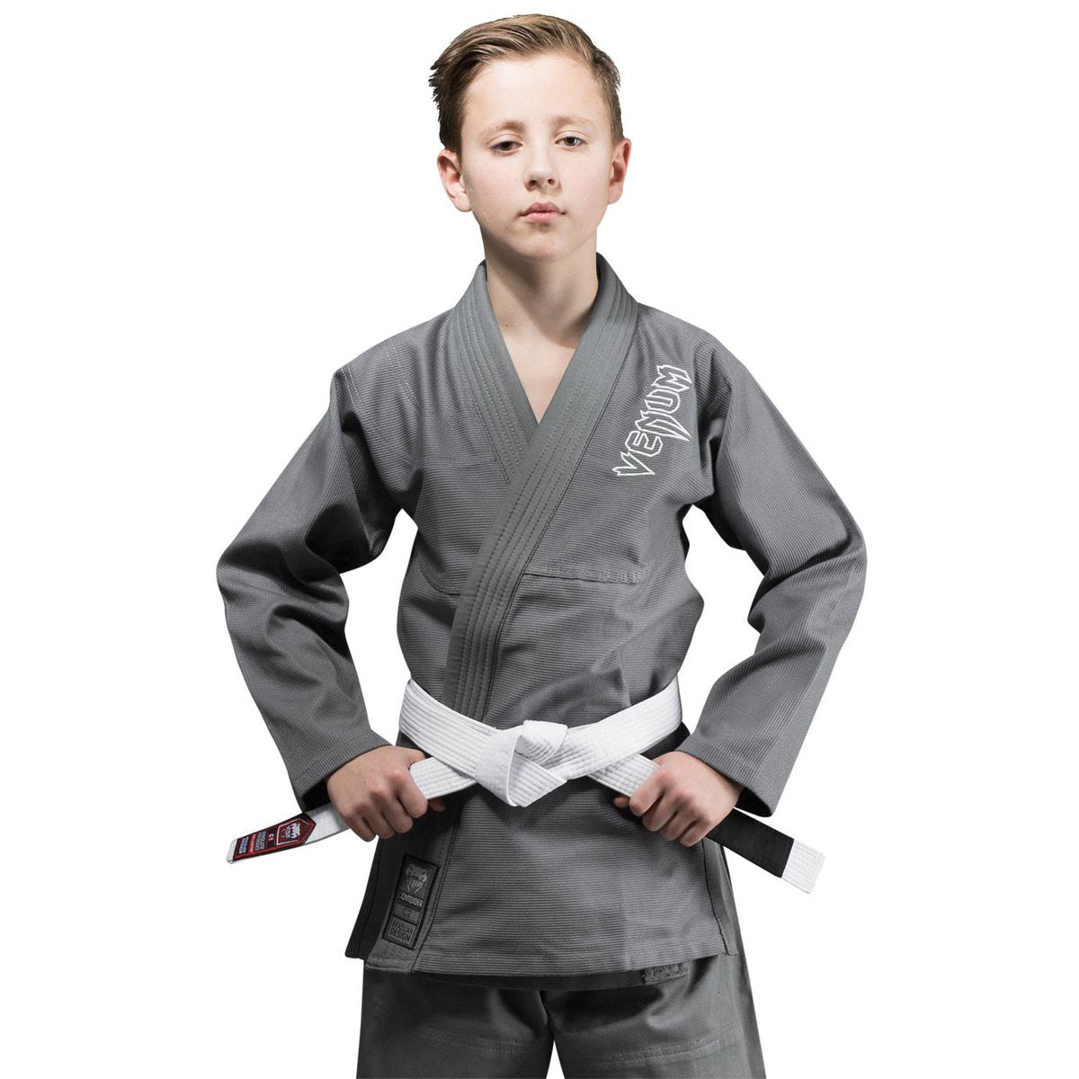 Venum Kids Contender Jiu Jitsu Gi - Grey