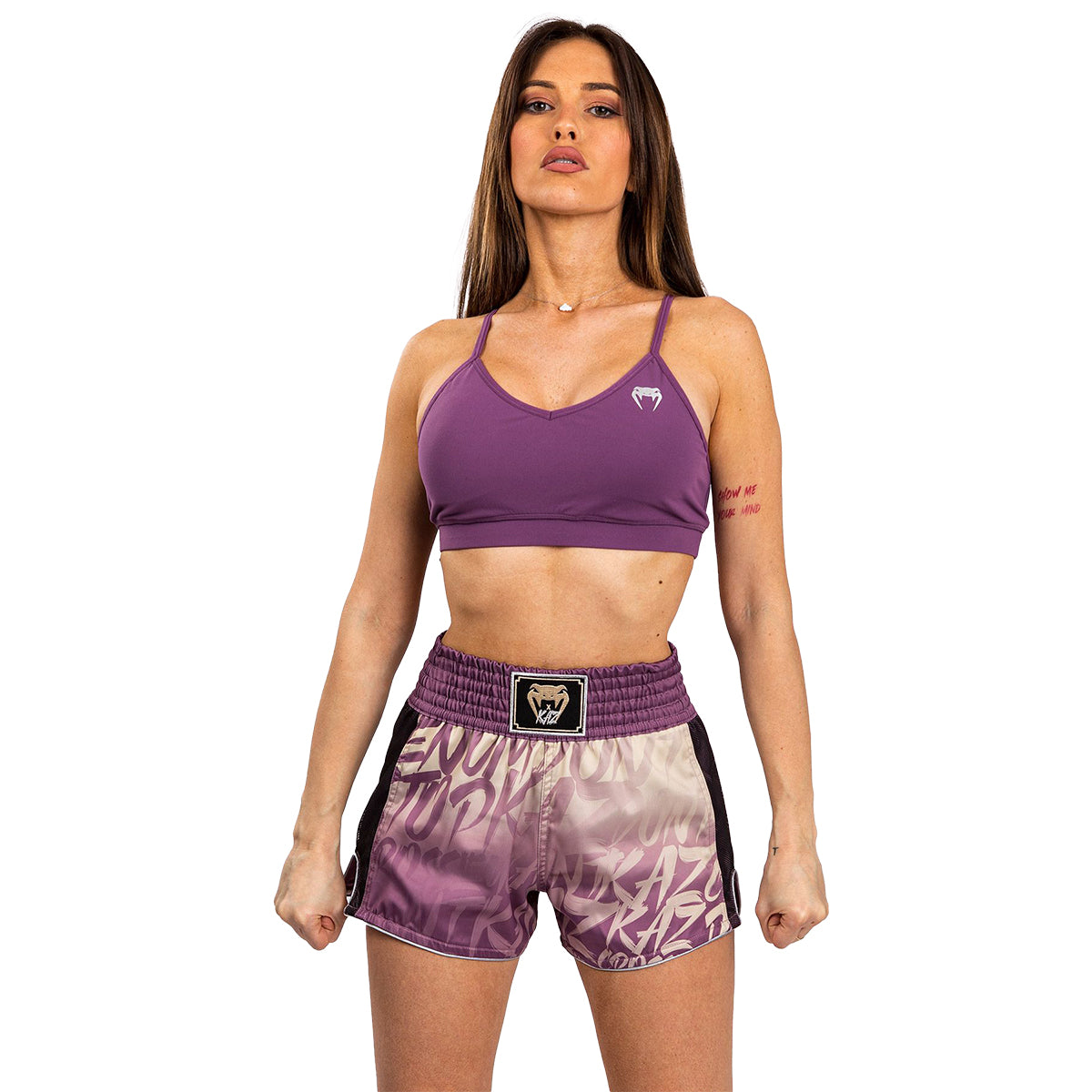 Venum X Kaz Muay Thai Shorts - Purple