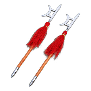 Wushu Double Halberd Short Sticks Pair  - PRE ORDER