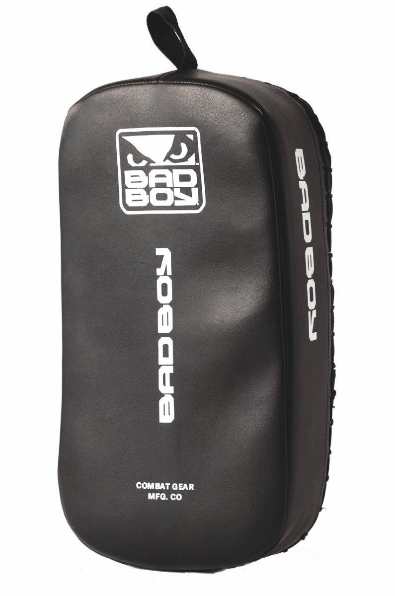 Bad Boy Premium Muay Thai Kick Pad  - Black/White ( Singles )