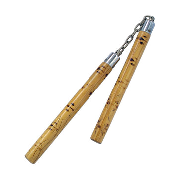 NR-070: Nunchaku Bamboo Tiger Cane / Skin - B.B