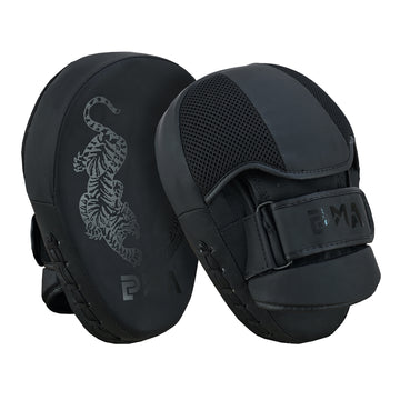 Twin Tiger Matte Black Curved Focus Pads - PRE ORDER