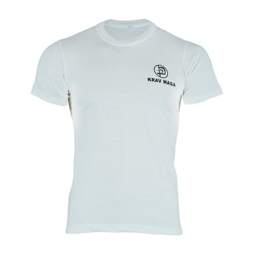 Krav Maga White Cotton Training T shirt