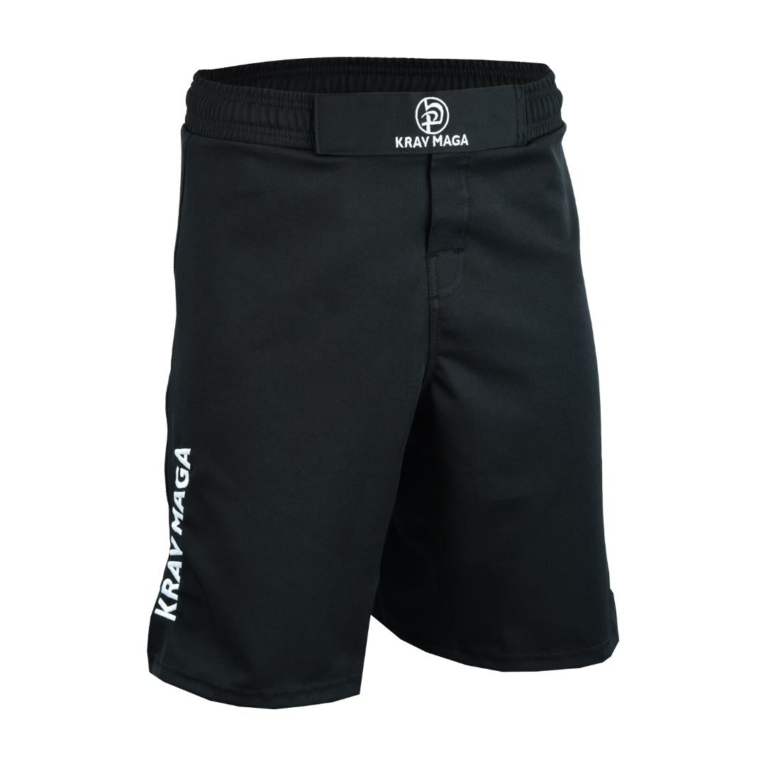 Krav Maga Pro MMA Plain Black Training Shorts