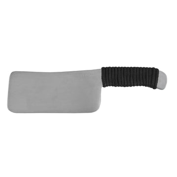 Metal Blunt Roped Grip Meat Cleaver Training Knive : No 6