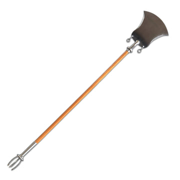 Wushu Short Pole  Steel Monk Spade - 5.5FT