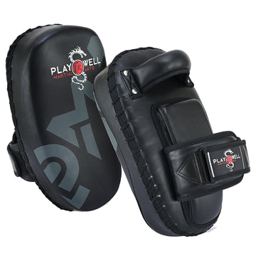 Playwell "STKP" Leather Curved Thai Pad - Single