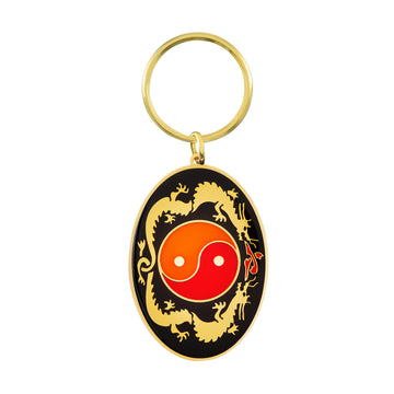 Oval Key Chains - Yin Yang