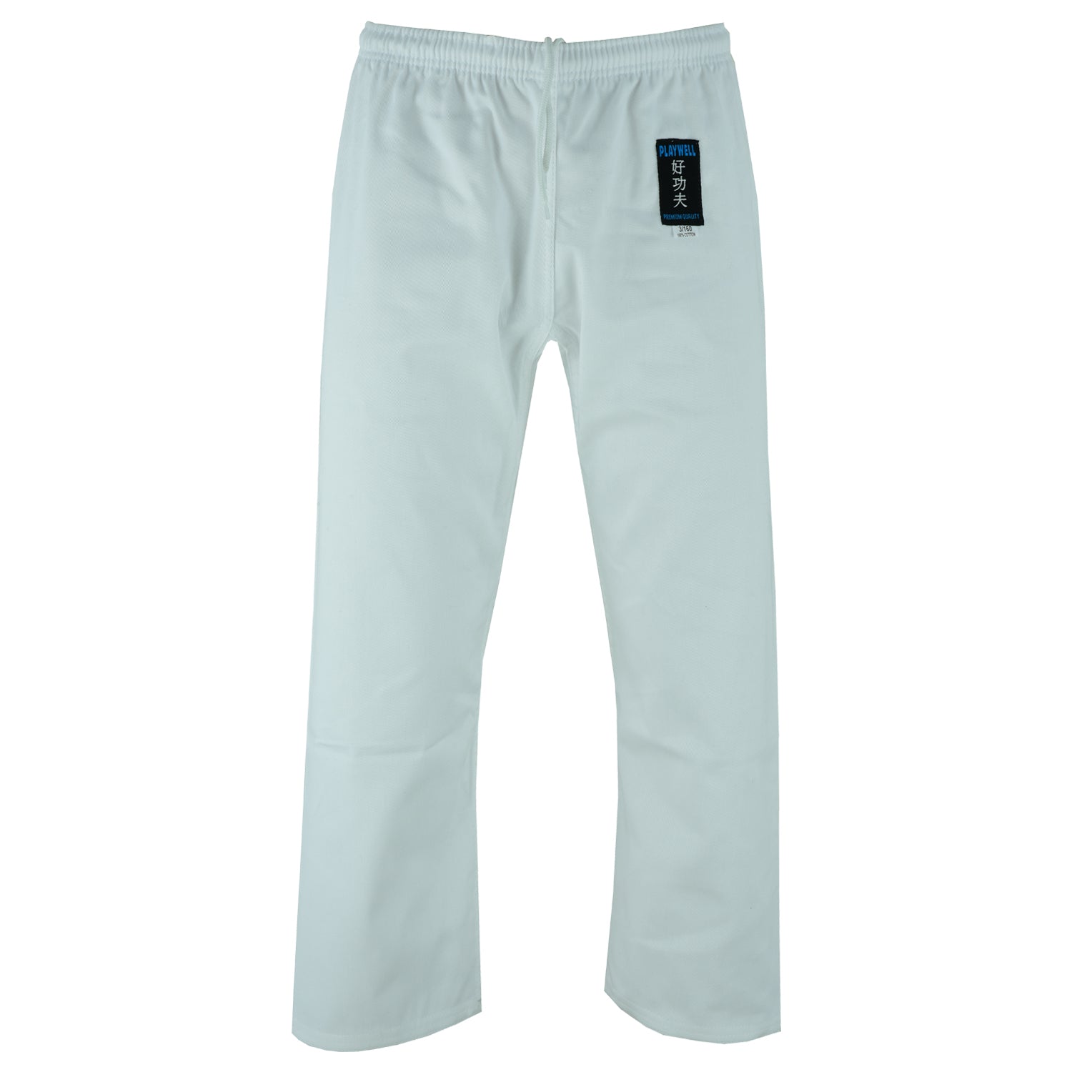 Karate White Premium Silver Brand GI Pants   - 10oz