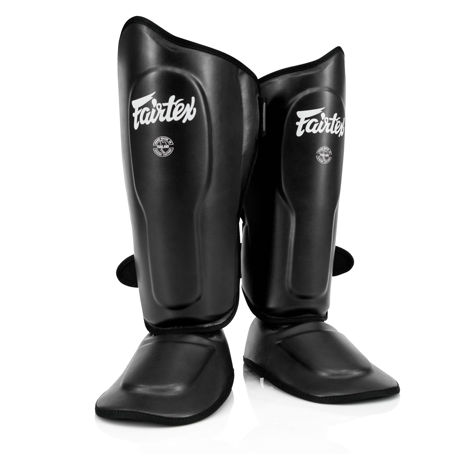 Fairtex SP9 Ultra Ergo Muay Thai Shin Pads  - Black