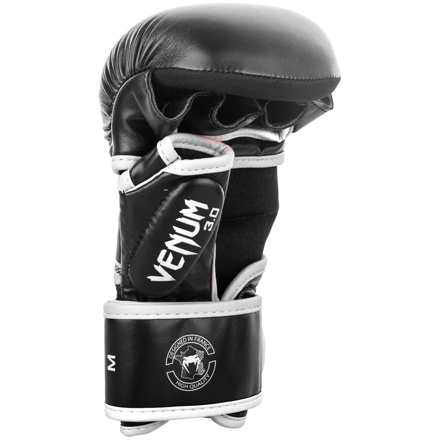 Venum MMA Challenger 7oz Sparring Gloves - Black/White