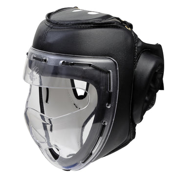 Weapons Headguard with Acrylic Face Mask