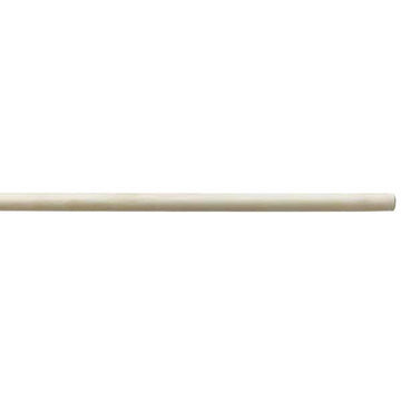 Bo Staff White Wax:  Straight  ( 6FT )