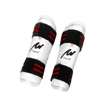 Elite White Vinyl Forearm Guard